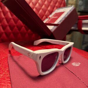 Jacques Marie Mage Dealan White “Mykonos” (JMMDE4B WHITE)